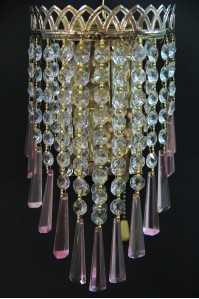 Хрустальное Бра SVLIGHT двухламповое 18074/2 золото